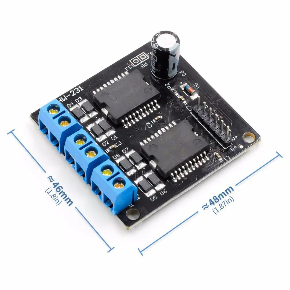 

Mc33886 Motor Drive Module 4-Channel Output Robot Smart Car Motor Stepper Motor