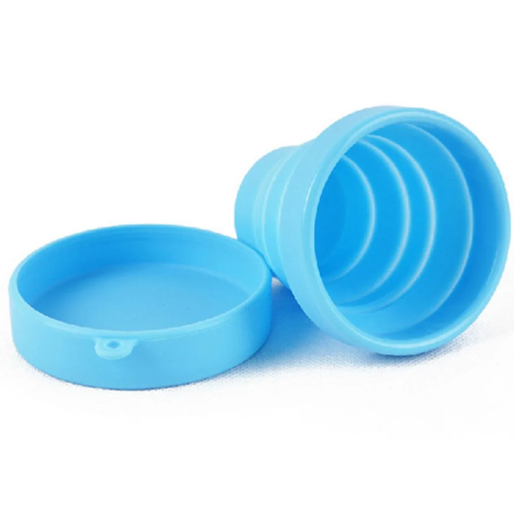 Outdoor Travel Silicone Retractable Folding Cup (3)