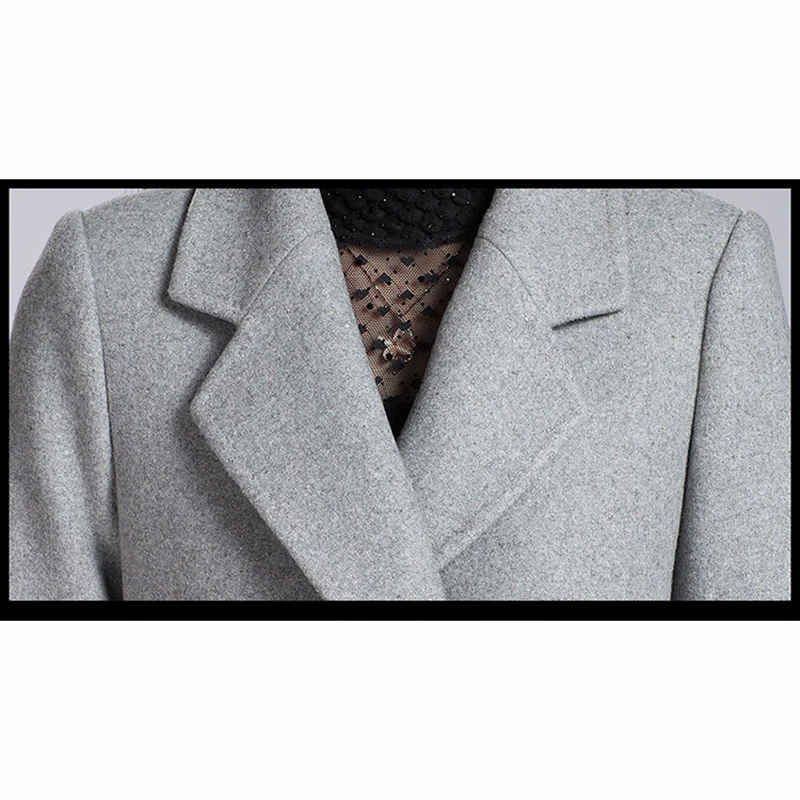 high quality Women Woolen Coat And Coats Elegant Warm Winter Jackets 2018 Spring Outwear Plus Size Women Wool Coat Jacket LU280 high quality Women Woolen Coat And Coats Elegant Warm Winter Jackets 2018 Spring Outwear Plus Size Women Wool Coat Jacket LU280