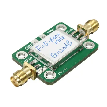 

1PC New Arrival 5-6000MHZ Gain 20dB RF Ultra Wide Power Amplifier Module With Shell Board Module