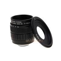 FUJIAN 35mm F1.7 CCTV TV Movie lens+C Mount+Macro ring for Sony E Mount Nex-6 Nex-7 Nex-5R A3500 A6300 A6100 A6400 A6500 A5100 - Image 2