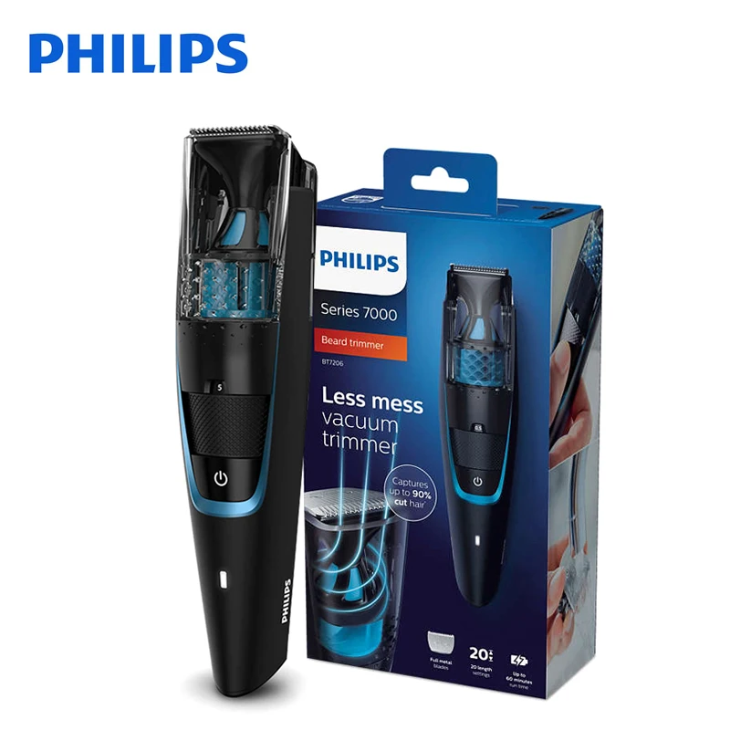 Оригинальная перезаряжаемая Электробритва Philips BT7206 с Global univerql, напряжение 100-240 в, поддержка для мужской электробритвы