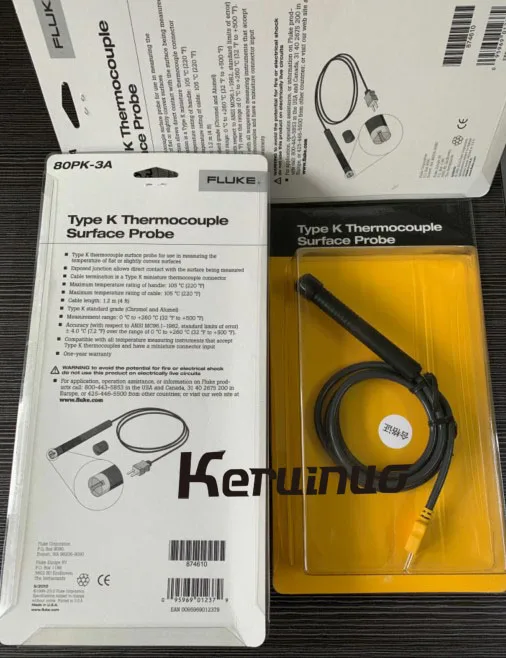 Поверхностный зонд типа K Fluke 80PK 3A 80PK/ EXT 1 PK11 22 24 25 26 27|Переходники и адаптеры| |
