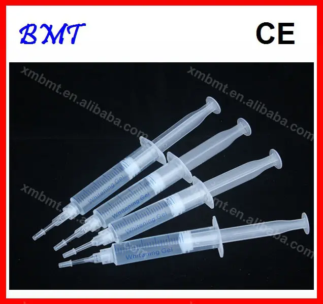 

10 pcs/lot 10ml Teeth Whitening Gel Syringe Tooth Bleaching Whitern Gel Kit 6% , 12% , 16% ,25% , 35%HP Hydrogen Peroxide / CE