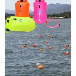 Большой размер ПВХ водонепроницаемый плавающий буксир Купание и плавание буй безопасности поплавок надувная Флотационная воздушная сумка