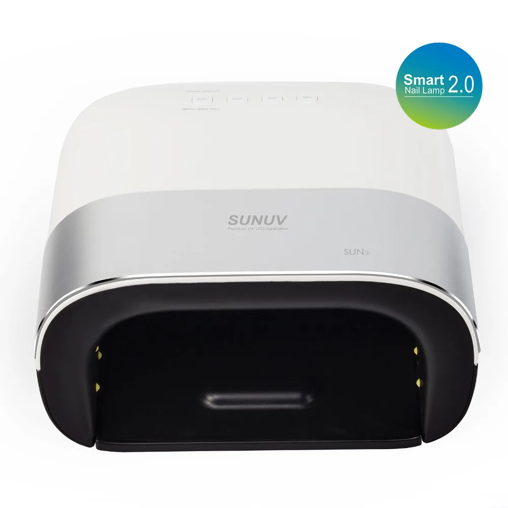  SUN3 2.0 Smart 48W UV LED Lamp with Timer Memory Invisible Digital Timer Display Nail Drying Machin - 32826867199