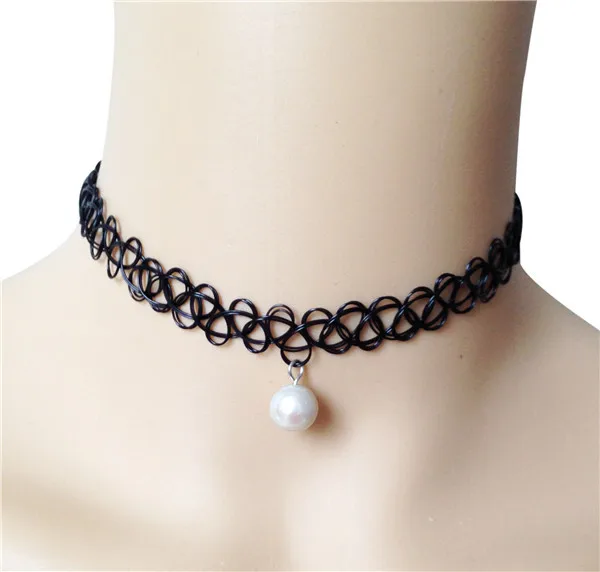 Buy 10mm cultured freshwater pearl necklace black