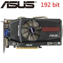 Видеокарта ASUS GTX550 Ti 1 ГБ 192Bit GDDR5 видеокарты для nVIDIA Geforce GTX 550 Ti б/у карты VGA эквивалент GTX650 GT630