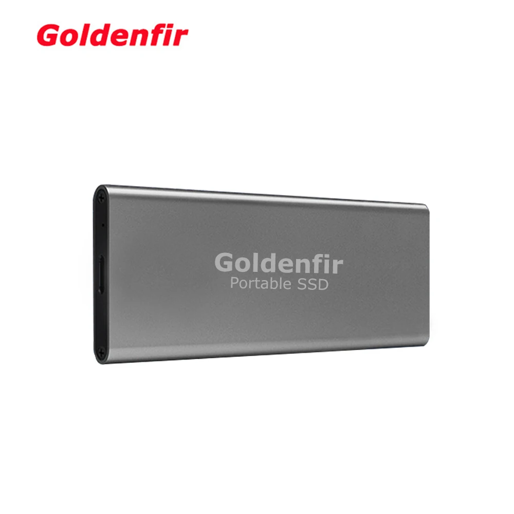 Goldenfir портативный SSD USB 3,1 512GB 1 ТБ внешний твердотельный накопитель для бизнеса и бизнеса