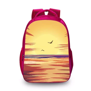 

New Hot Birds Red 3D Backpack Creative Cute Fashion School Backpacks for Children Shoulder Bags for Women Men Boys Brand New