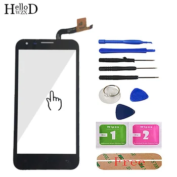 

Touch Screen Digitizer Panel Sensor For Fly IQ454 EVO Tech 1 IQ 454 Touch Screen 5.0'' Phone Front Glass Tools Protector Film