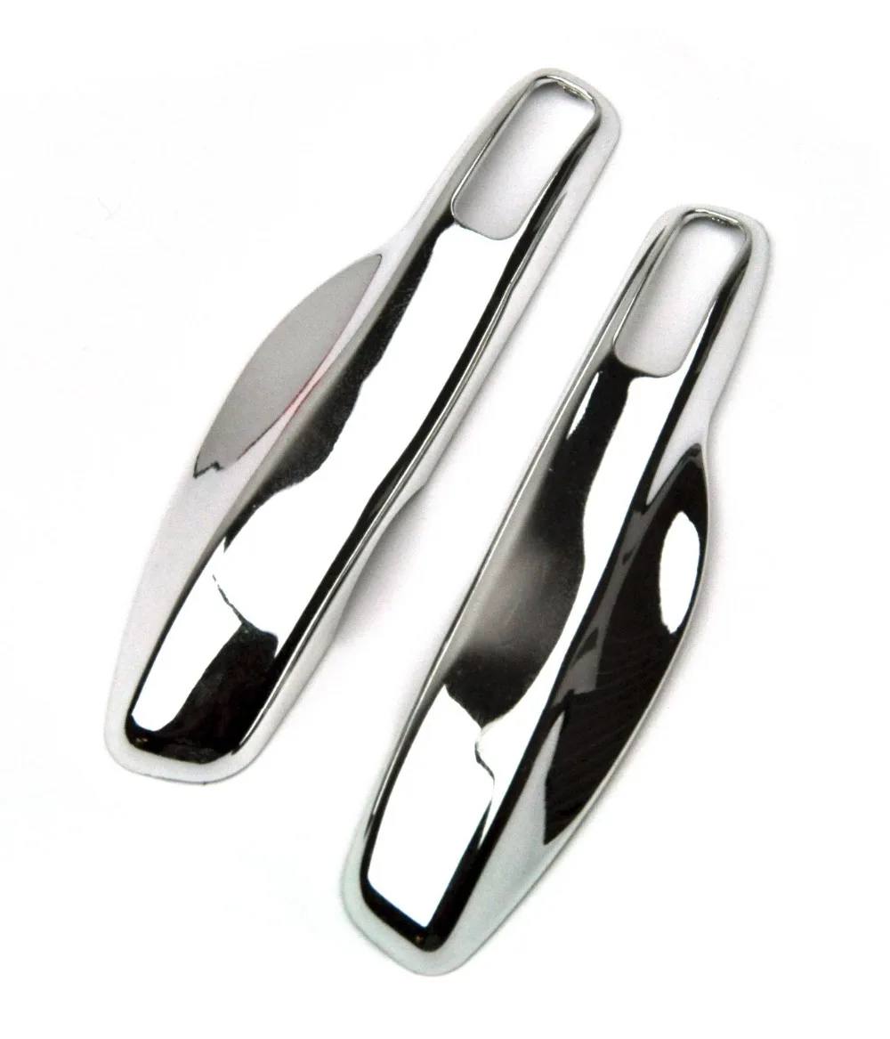 

Silver Chrome Hard Plastic Remote Key Protection Case For Porsche Cayman Cayenne Carrera 911 / 997 Panamera 970 Boxster 981