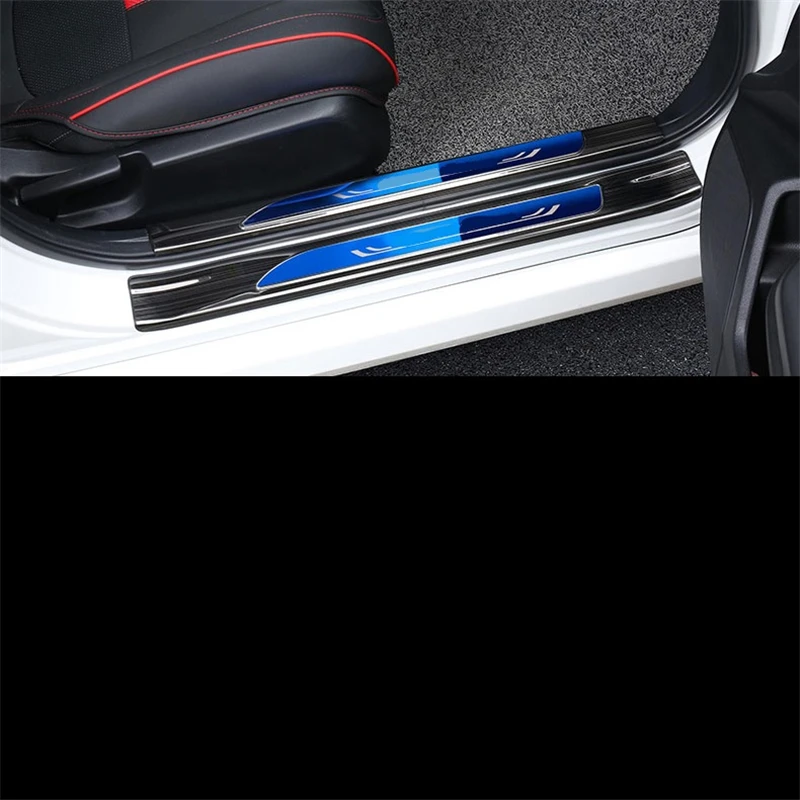 

Rear Panels Foot Pedal Exterior Promote Auto Chromium Automobile Sticker Strip Mouldings Parts Accessories 18 FOR Toyota Camry