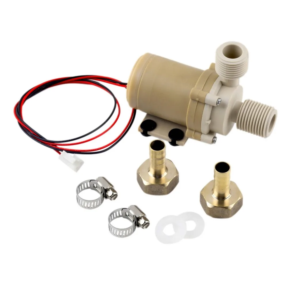 

12V 3M Solar Water Pump Circulation Brushless Motor 212 F w/ Coupler Hot/Cooling Water Circulation pump for home solar systems