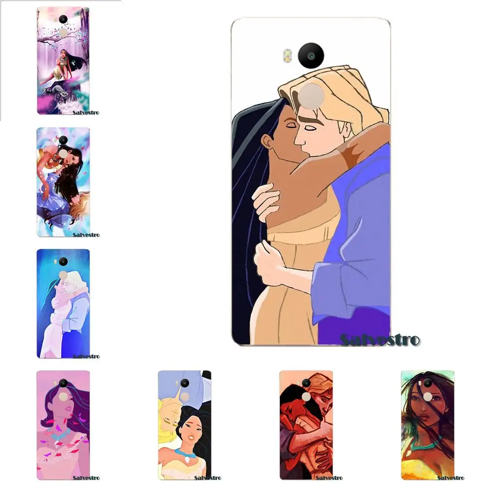 

TPU Protector Pocahontas Stong Jungle Cute Inspired For Xiaomi Redmi 4 3 3S Pro Mi3 Mi4 Mi4i Mi4C Mi5 Mi5S Mi Max Note 2 3 4