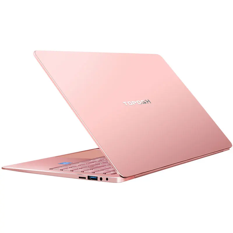 TOPOSH laptop (P9-02) 14 inch 8GB RAM 120/240/512GB SSD Windows10  1920X1080P Intel quad coreJ3455 fashion laptop notebook 