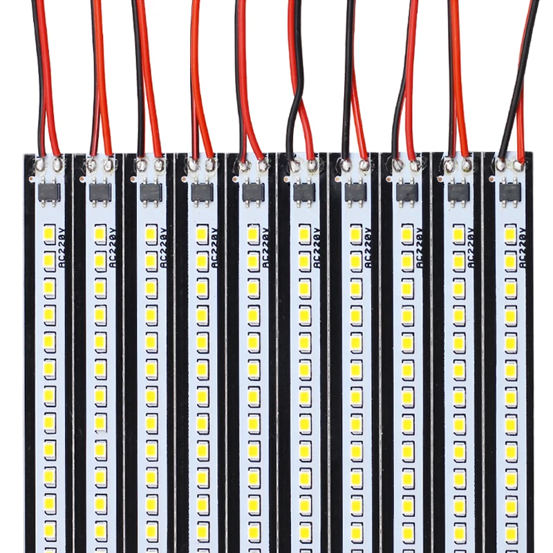 10pcs LED Bar Lights 220V Strip Lights for Cabinet