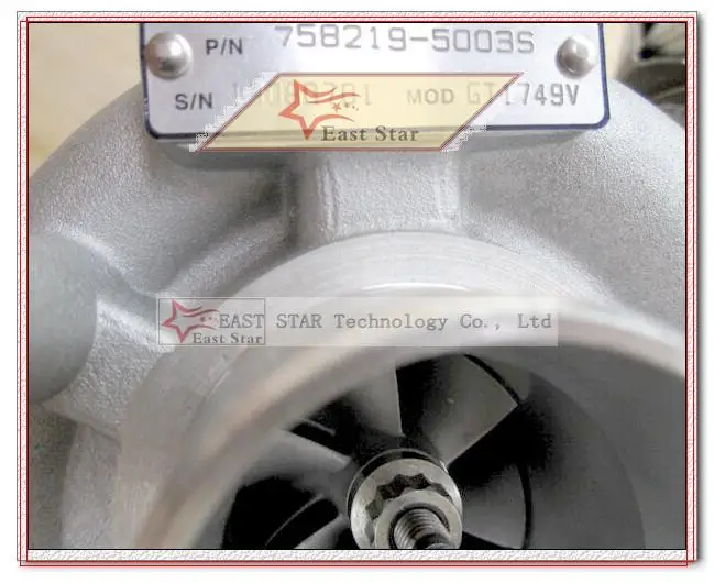 GT1749V 758219 758219-5003S 03G145702F 03G145702K Turbocharger For AUDI A4 A6 2.0TDI 2004-08 VW Passat B6 2.0L TDI 4V BLB BRE DPF 4 CYL (9)
