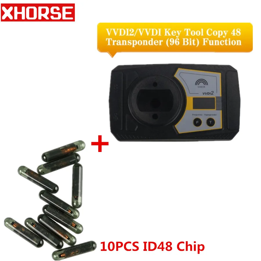Xhorse VVDI2/VVDI ключ инструмент копия 48 транспондер (96 бит) авторизация с бесплатной