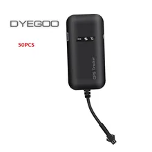 Dyegoo 50 шт. 4 группа Автомобильный gps трекер GT02A Google gps данных Высокая скорость на платформе