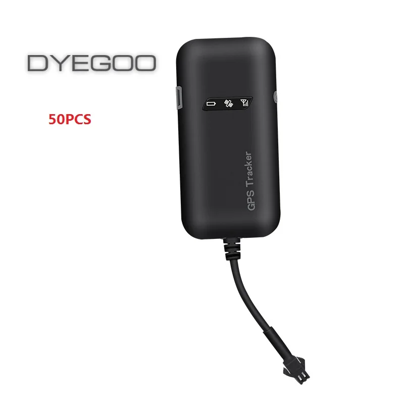 

DYEGOO 50 PCS 4 band car gps tracker GT02A Google link GPS data high speed platform free shipping