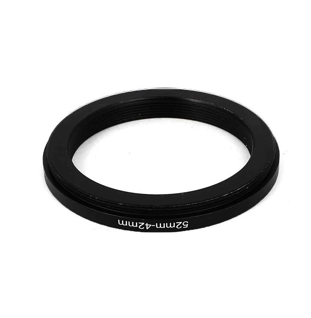 

JUST NOW High-quality 2 PCS 52-42MM Step-Down Ring Filter Adapter (52MM Lens to 42MM Accessory) (2 PCS Ring Filter Adapter)