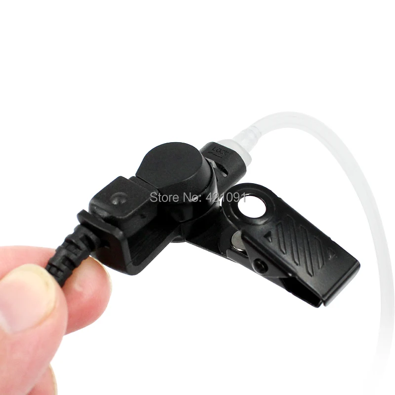 Air Acoustic Tube Headset For Motorola Xir P6600 7 IMG_0029