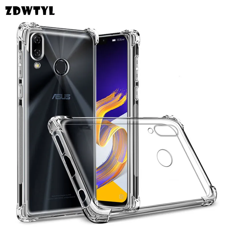 

For ASUS Zenfone 5 ZE620KL High Quality Transparent Clear Shockproof Soft TPU Back Cover For ASUS Zenfone 5z ZS620KL Case