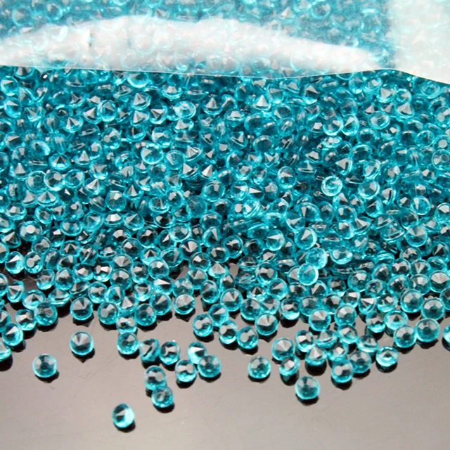 1000 pz/pacco 2.5mm Piccolo Dei Coriandoli Del Diamante Acrilico Coriandoli Deco 1000 pz/pacco 2.5mm Piccolo Dei Coriandoli Del Diamante Acrilico Coriandoli Deco