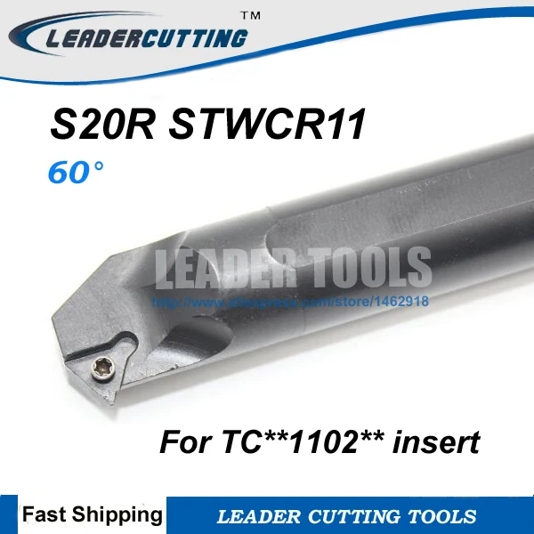 S10K-STUCL11 Lathe Turning Tool Boring Bar Holder 10*125mm for TC1102