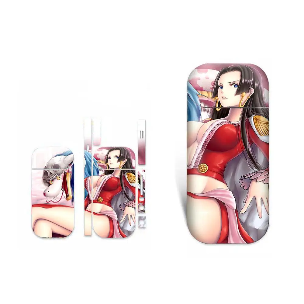 Аниме one piece водонепроницаемый защитный винил стикер для IQOS 2,4 Plus 2,4 p скины съемный клей декоративная переводная картинка наклейка