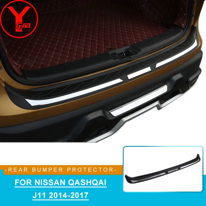 Buy ABS rear bumper protector For nissan qashqai j11