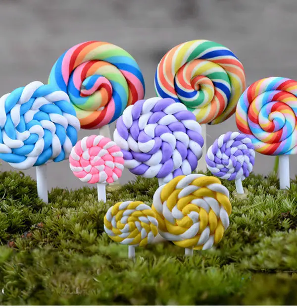 Aliexpresscom Buy 12pcs lot lollipop micro landscape fairy Aliexpresscom Buy 12pcs lot lollipop micro landscape fairy