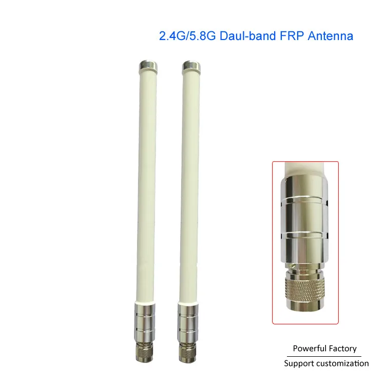 Наружная Wi Fi стандартная антенна N Male Omni Dual Band 2 4G 5 8G FPR 1 шт.|Антенны для связи| |