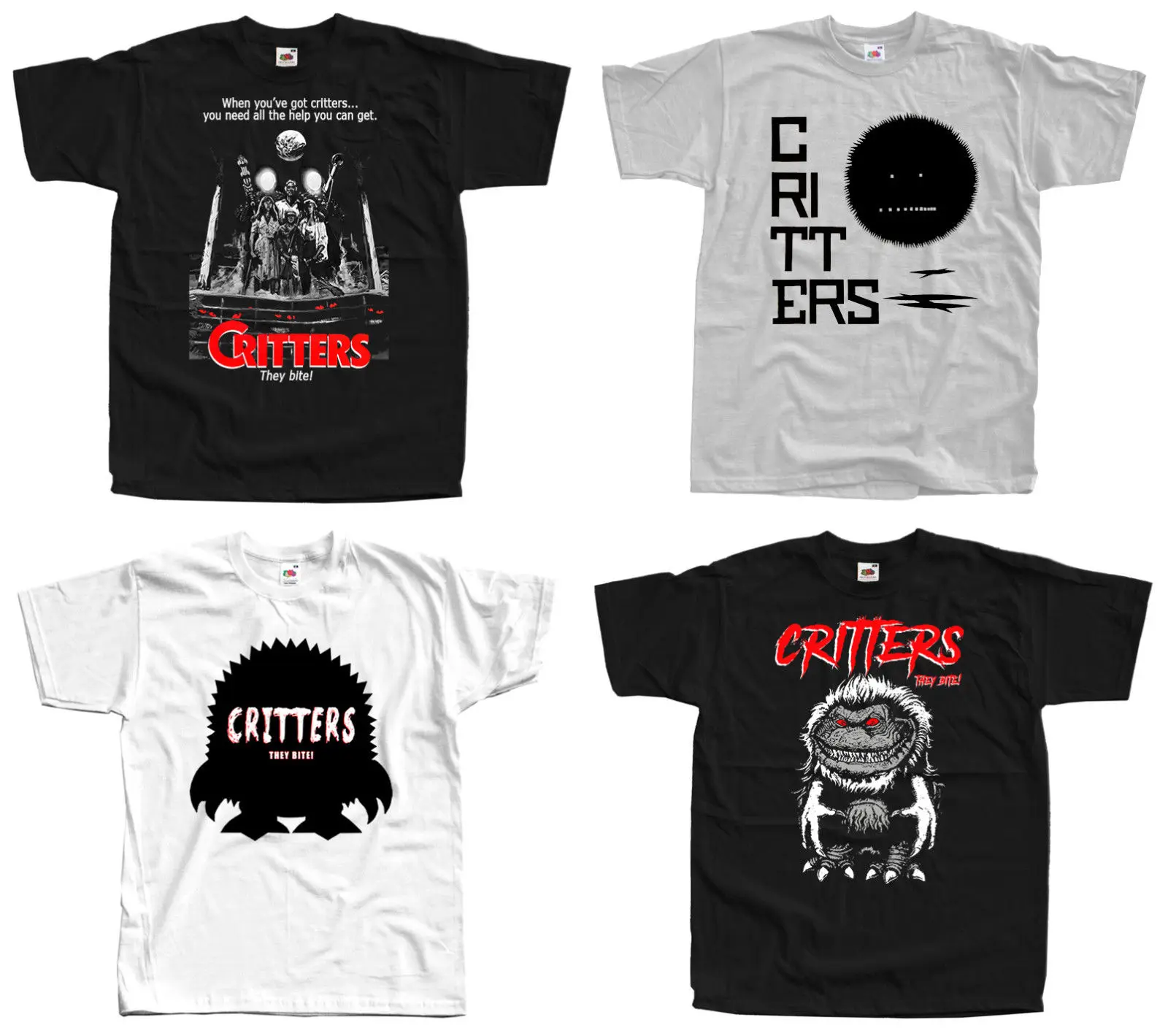 

CRITTERS t-shirt science fiction comedy horror all sizes S-5XL 100% cotton