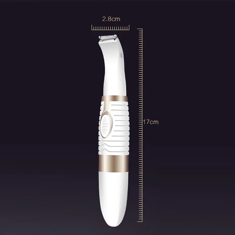 3 в 1 Электрический аккумулятор для эпилятора, прецизионный эпилятор для лица, волос, бровей, триммер, инструмент для личного ухода, Женский станок для бритья