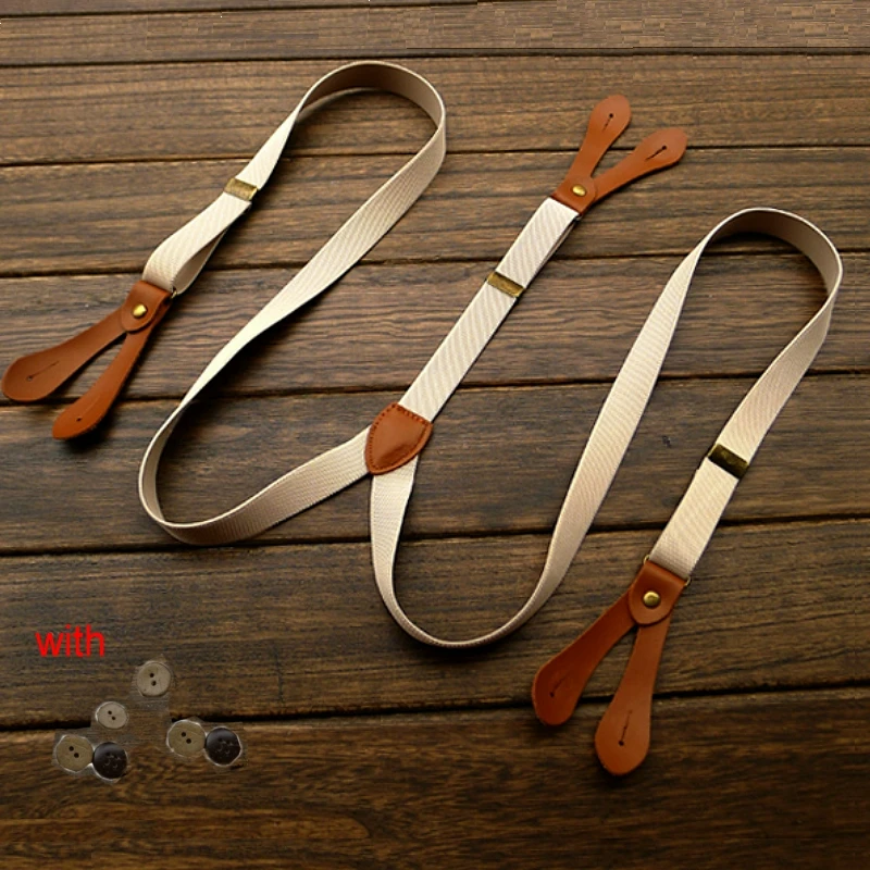 mens braces and tie set