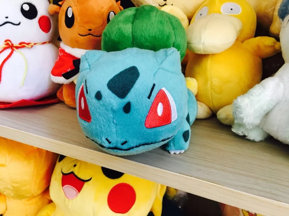 Подлинный Bulbasaur Squirtle Charmander плюшевая кукла игрушка подарок