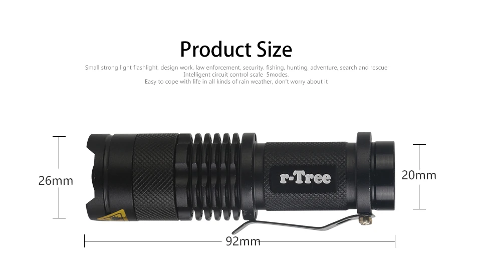 Sale lamp q5 led flashlight 7W high power mini zoomable 3 modes waterproof torch lamp flash light penlight 14500 /AA FL0201 1 Sale lamp q5 led flashlight 7W high power mini zoomable 3 modes waterproof torch lamp flash light penlight 14500 /AA FL0201 1