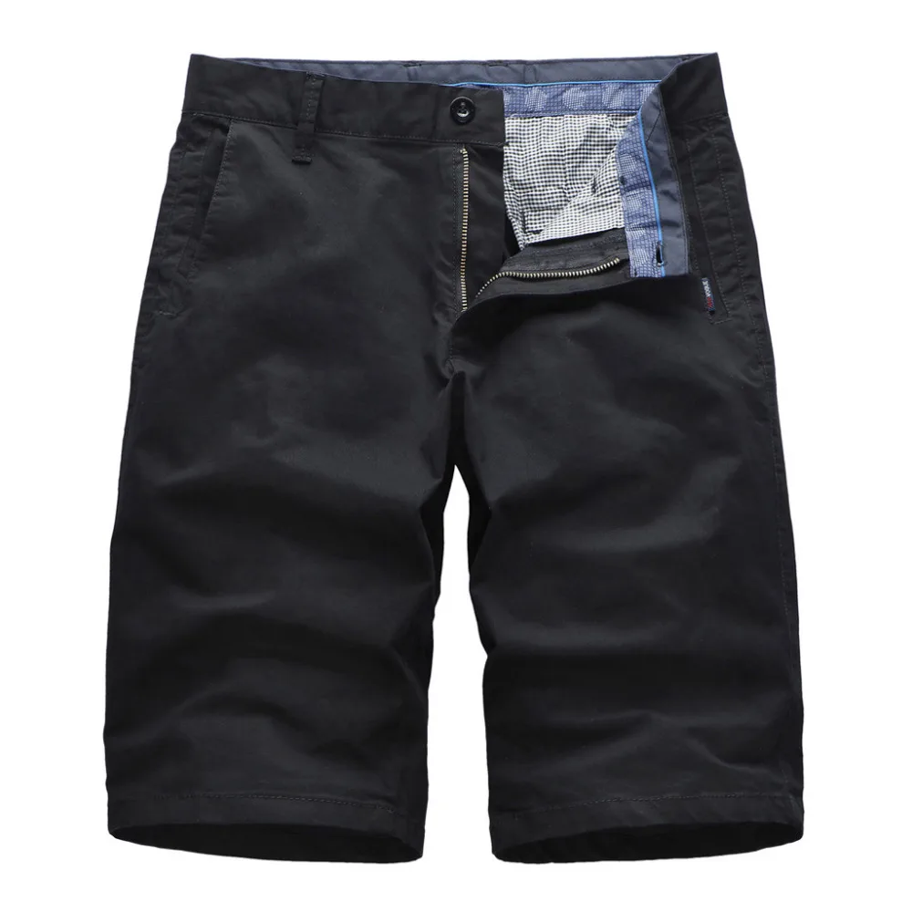 2019 Men's outdoor solid color sexy comfortable beach shorts men swimwear sports tooling beach shorts plus size quick dry 40J17 (6)