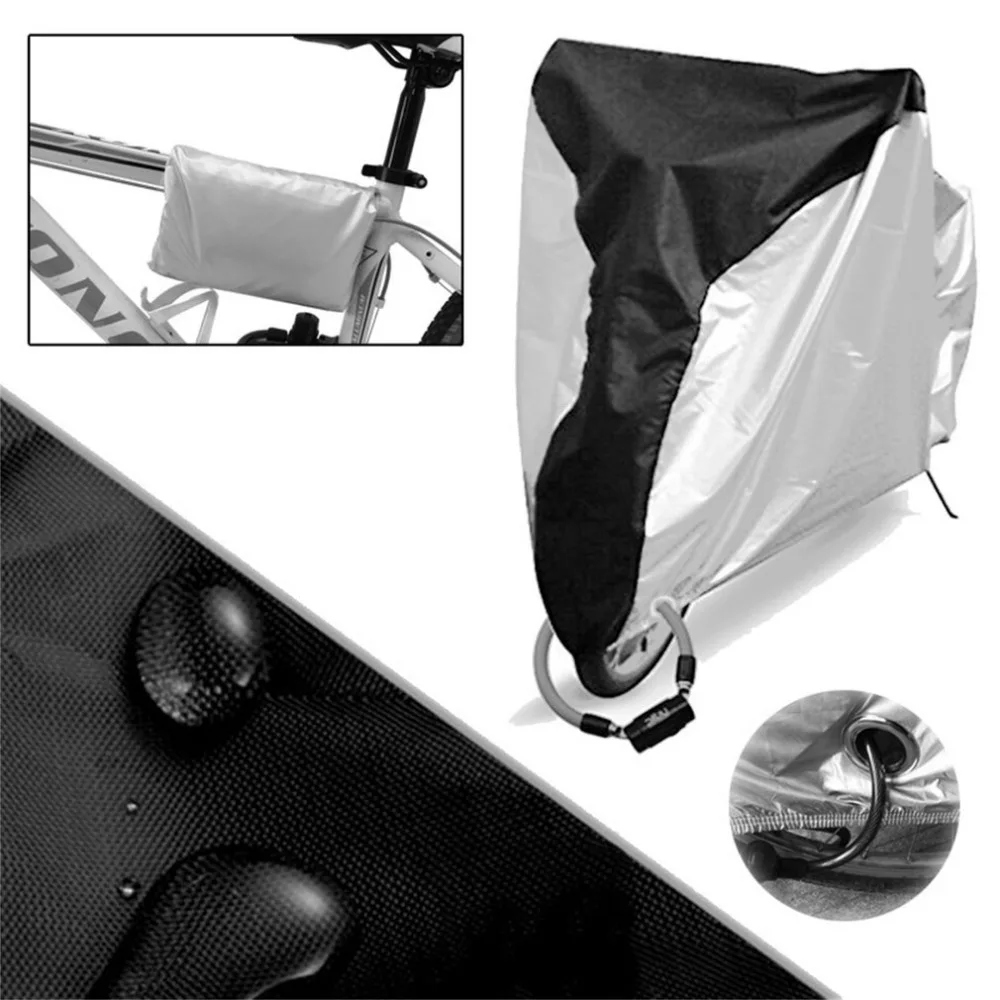 

Bike Bicycle Utility Cycling Rain Dust Cover Waterproof Outdoor Scooter Protective Against Dirt UV Rays Protector Covers Hot!
