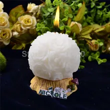 

Nicole LZ0003 best 3D flower ball soft silicone candle molds candle craft moulds