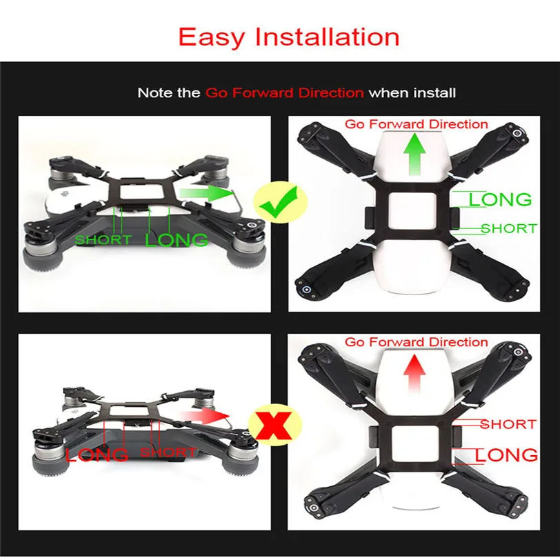 Реквизит фиксатор для DJI Spark Drone пропеллер Реквизит лопасти держатель-фиксатор крепление защитный предохранитель Jul26 Профессиональный Прямая поставка