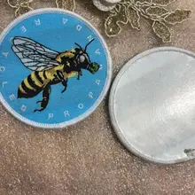 Индивидуальная нашивка на одежду тканые термонаклейки значки на заказ логотип/Пользовательский Дизайн переплетающиеся патчи для пальто Джинсовый Рюкзак