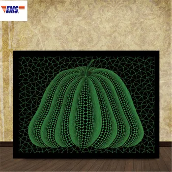 

Yayoi Kusama Super-realism Wave Point Tape Frame Abstraction Hanging Picture Personality Clothes Shop Wall Art Decorations X1263