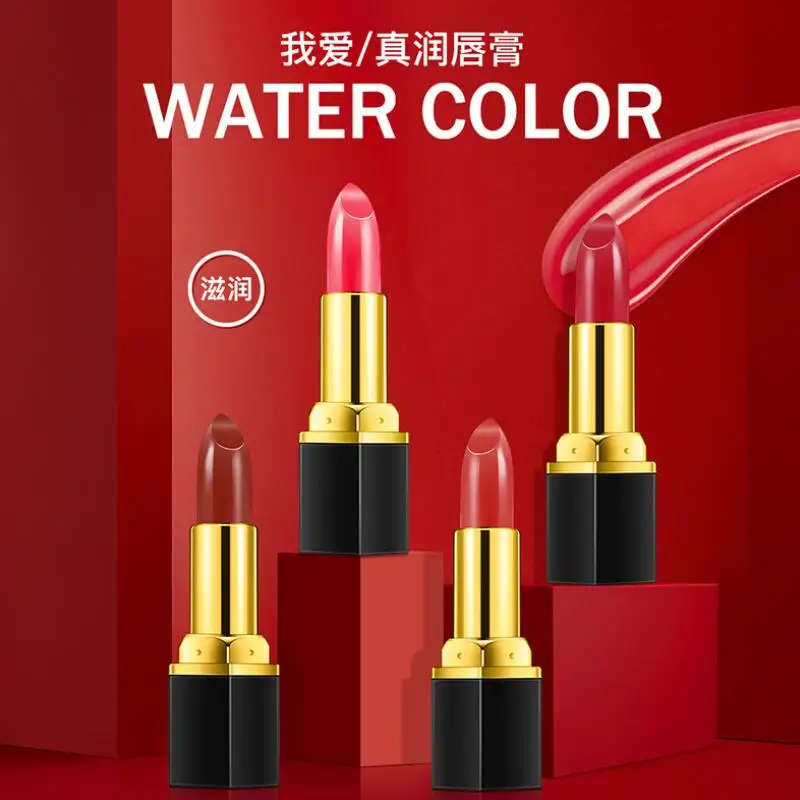 10 Colors Lipstick Make up Moisturizing Lip Stick Cosmetics Long Lasting No Bleaching Color Interpretation |