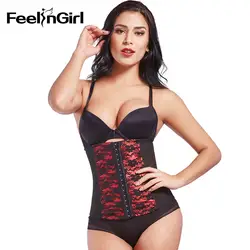 FeelinGirl 7 стальных костей пояс для похудения для женщин Hot Body Shaper тренировки похудение корсет Minceur Shapewear-