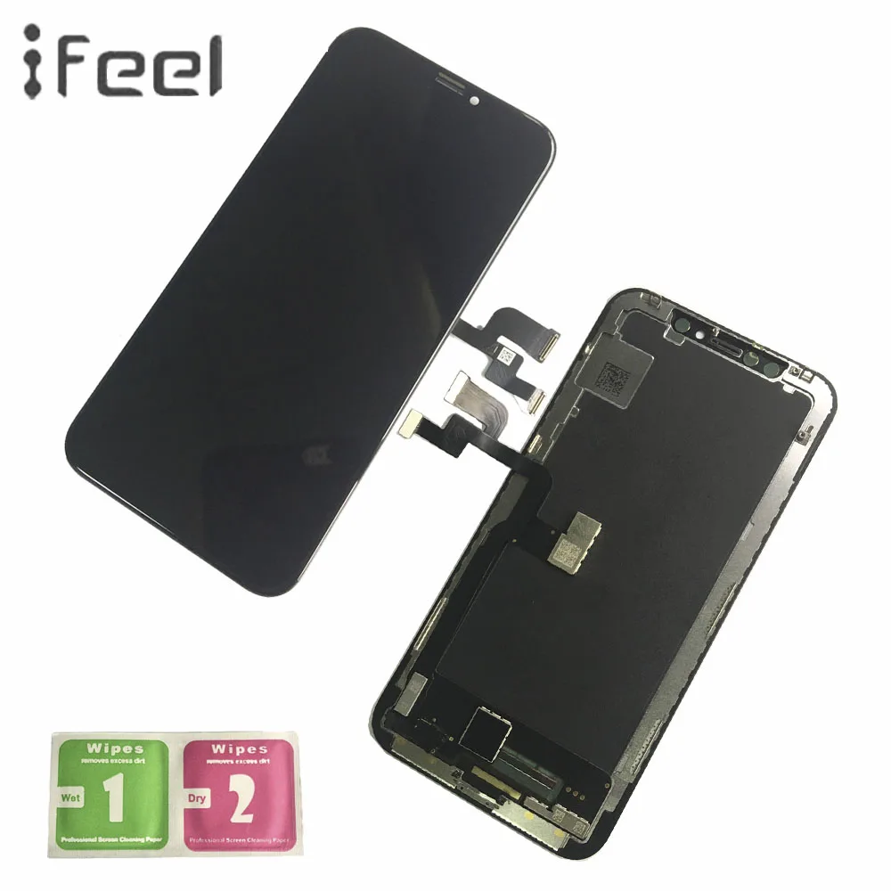 

IFEEL AAA+++ LCD Display For iPhone X LCD Display Touch Screen Assembly Black No Dead Pixel LCD Free Shipping