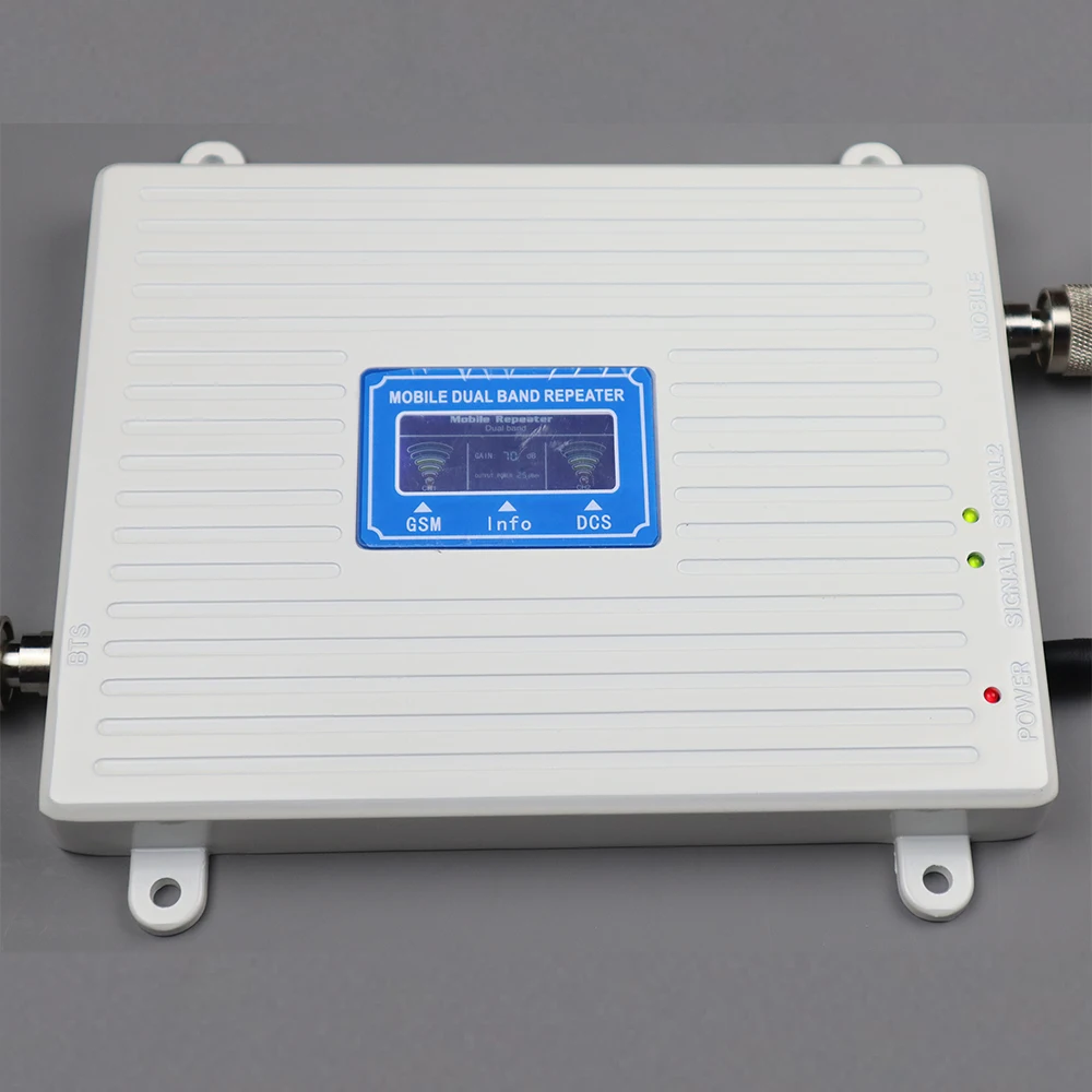 Smart 4g Lte 1800 MHZ Booster LCD GSM Amplificador GSM 2g 4g Booster DCS 1800 Booster Mobile Phone Signal Amplifier Repeater