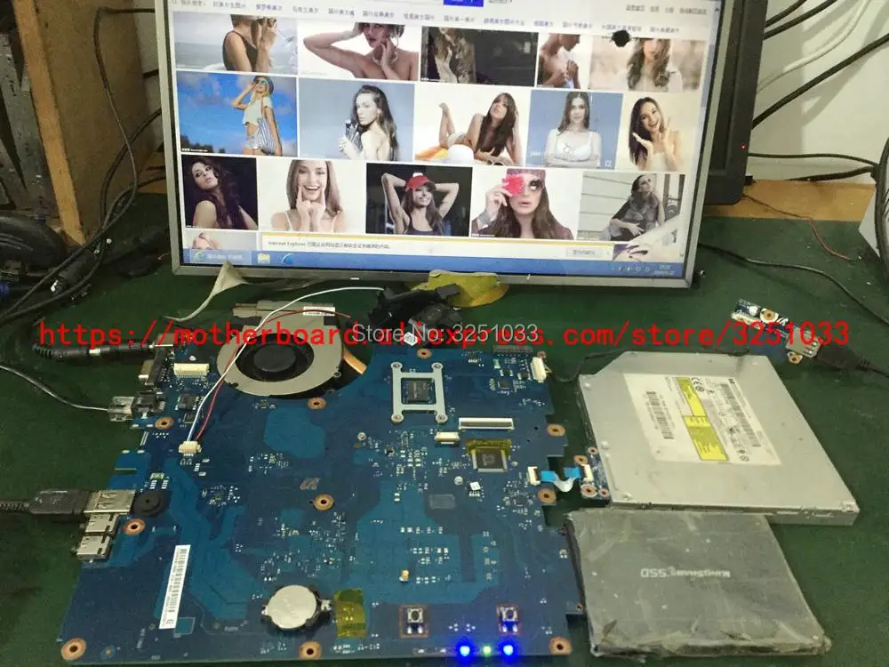 BA41-01322A материнская плата для ноутбука samsung RV510 BA92-06564A BA92-06564B DDR3 Полная проверка